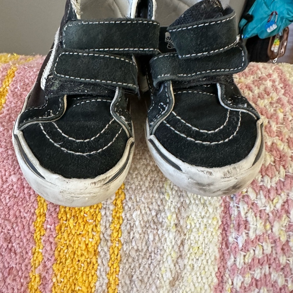 Vans USED 2 pairs size 12 Boys